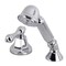 Kingston Brass Transfer Valve Set For Roman Tub Filler, Polished Chrome KSK4301ALTR - alternate 1